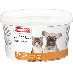 Кормова добавка для кошенят і цуценят Beaphar Junior Cal 200 г