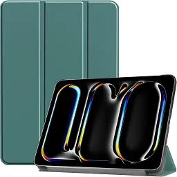 Чохол до планшета BeCover Smart Case Apple iPad Pro 11" M4 2024 Dark Green (711623) - мініатюра 2