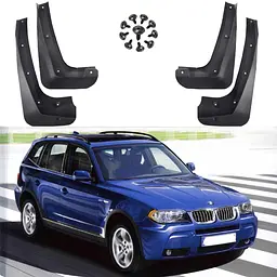 Бризковики для BMW X3 (E83) 2005-2010 Модельні Комплект 4 шт