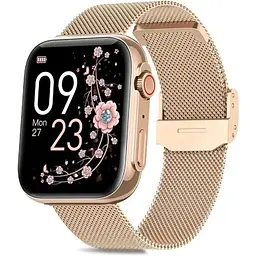 Жіночий годинник UWatch Smart Sensation Gold 2 ремінці - мініатюра 3