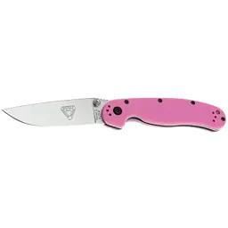 Ніж Ontario Knife RAT II AUS-8 Pink (ON8862)