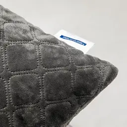 Подушка декоративна ТЕП Velour 40х40 см 272 сіра (3-00437_07368) - мініатюра 2