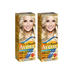 Cтійка крем-фарба для волосся Avena Blond Color перлинно-сріблястий блонд 120 138 мл - мініатюра 9