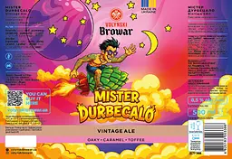 Пиво світле нефільтроване Forever Mister Durbecalo 0.5 л з/б - мініатюра 2