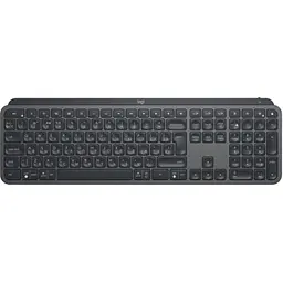 Комплект: клавіатура, миша, бездротовий Logitech MX Keys Combo for Business Graphite US (920-010933) - мініатюра 2