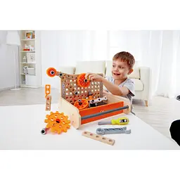 Конструктор Hape Junior Inventor Інструменти для експериментів 32 елементів (E3029) - мініатюра 7