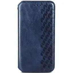 Шкіряний чохол-книжка GETMAN Cubic (PU) для Xiaomi 13 Lite Синій