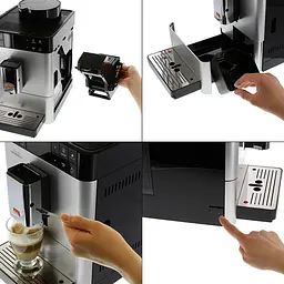 Кофемашина автоматична Melitta Caffeo Varianza CSP stainless steel (F58/0-100) - мініатюра 4