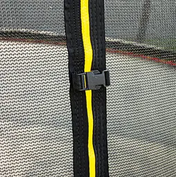 Батут із внутрішньою сіткою inSPORTline Flea PRO 366 см чорний (23880) - мініатюра 3