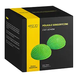 Півсфера масажна балансувальна (масажер для ніг, стоп) 4FIZJO Balance Pad 16 см Green 4FJ0059 (P-5907739310507) - мініатюра 3