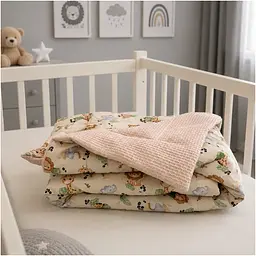 Плед дитячий MirSon Silky Waffle Safari baby 60х80 см (2200013893288) - мініатюра 3