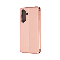 Чехол-книжка для Samsung Galaxy A17 4G (A175), G-Case, розовый, кожаный чехол-книга из экокожи (PU) и TPU, с магнитом, с подставкой и вместительным кардхолдером, противоударный, защита всего корпуса, ArmorStandart (ARM86785) - мініатюра 2