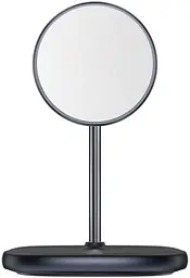 Беспроводное ЗУ Baseus Swan Magnetic Desktop Bracket Wireless Charger(suit for IP12) WXSW-01 Black - мініатюра 3