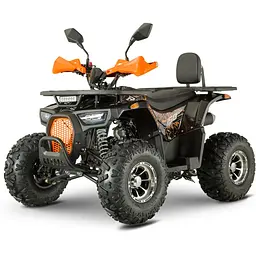 Квадроцикл FORTE ATV150P Чорно-помаранчевий