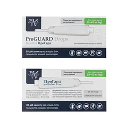 Краплі Дике Дитя ProGUARD для собак вагою 25-40 кг 4 мл (4 піпетки) - мініатюра 4