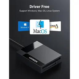 Зчитувач флеш-карт USB 3.0 All-in-One 0.5m Card Reader Ugreen (30333) - мініатюра 5