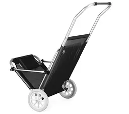 Шезлонг лежак Outtec Sun з дашком чорний - мініатюра 4
