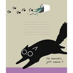 Зошит шкільний Genius на скобі у клітинку 48 аркушів 10 шт. в упаковці - мініатюра 4