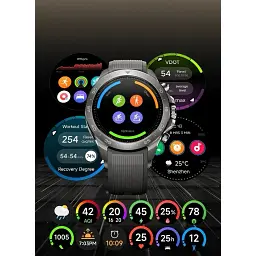Смарт-годинник Mibro GS Explorer S Titanium Silicone - мініатюра 4