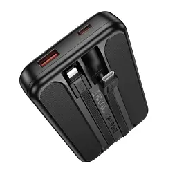 Портативна батарея Powerbank Hoco Q28 Victory 22.5W+PD20W 10000mAh Black - мініатюра 5