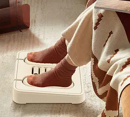 Масажна платформа з підігрівом 3в1 Сушарка для взуття грілка та масажер для ніг UKC XL-1146 - мініатюра 2