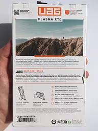 Чохол протиударний UAG Plasma XTE MagSafe для iPhone 16 (6.1") Ash/Titanium 1144761F3136 - мініатюра 8