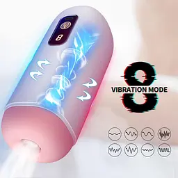 Автоматичний мастурбатор B - Series Fox USB Rechargeable (рожевий) - мініатюра 7