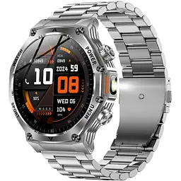 Смарт-годинник Uwatch Smart Surf X Pro Steel 2 ремінці сріблястий (3382)