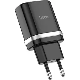 Зарядний пристрій Hoco C12Q Smart QC3.0 3A 18W black