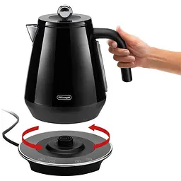Електрочайник DeLonghi KBY 2011 BK (210410030) - мініатюра 5