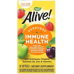 Здоровий імунітет Nature's Way Alive Immune Health 30 гелевих капсул (NWY13294) - мініатюра 3