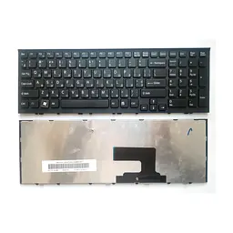 Клавіатура ноутбука Sony VPC-EE Series чорна з чорною рамкою UA (A43401)