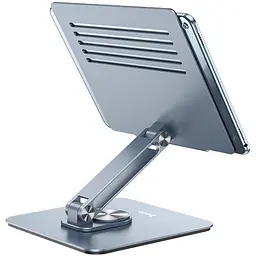Підставка настільна Hoco PH52 Plus Might metal rotating Metal gray - мініатюра 5