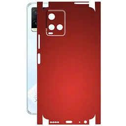 Захисна плівка StatusSKIN для Vivo Y21 Корпус Вініл червона матова