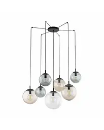 Підвісний світильник TK Lighting 4863 Esme E27 7x15W IP20 Bk