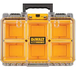 Органайзер DeWalt TOUGHSYSTEM 2.0 1/2 з 6-ю глибокими знімними відділеннями (DWST83392-1) - мініатюра 5