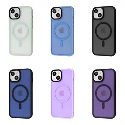 Чохол WAVE Matte Insane Case with Magnetic Ring iPhone 14 в асортименті