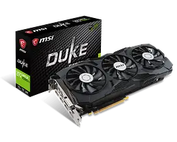Відеокарта GeForce GTX 1080 Ti 11GB MSI OC (GTX 1080 TI DUKE 11G OC) Б/В