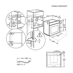 Духовой шкаф Electrolux EOD3C70TK - миниатюра 8
