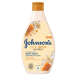 Гель для душу Johnson's Vita-Rich Доглядальний з йогуртом, вівсом і медом 250 мл (3574661509211/3574661385631)