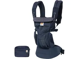 Рюкзак-переноска Ergobaby Omni 360 Baby Carrier All-In-One Cool Air Mesh з народження Pink Stripes