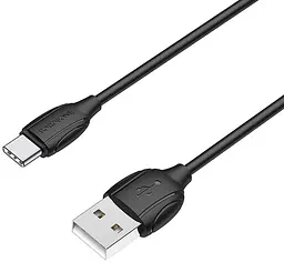 Перехідник Borofone BX19 Benefit Type-C 1m 3A Black