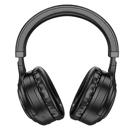 Навушники Hoco Focus BT headphones W48 | BT5.3, AUX / BT / TF, 46h | black - мініатюра 2