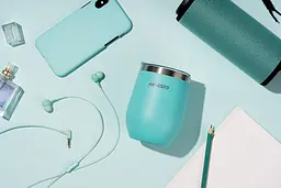 Термокухоль Ardesto Compact Mug 350 мл блакитний - мініатюра 3