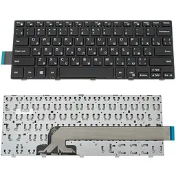 Клавіатура для ноутбука DELL (Vostro: 3458 3459 Latitude: 3450) rus чорний