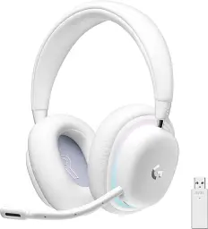 Навушники з мікрофоном Logitech G735 Off Білий (981-001083)