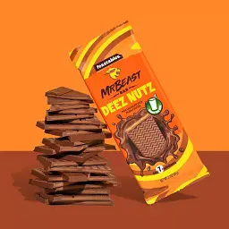Молочний шоколад MrBeast Feastables Deez Nutz з арахісовою пастою 60 г - мініатюра 6