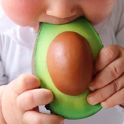 Прорізувач Oli&Carol Авокадо Арнольд зелений з коричневим (L-AVOCADO-UNIT) - мініатюра 4