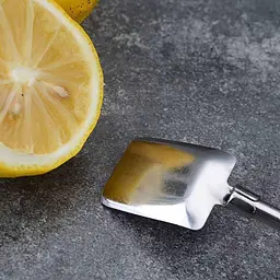 Багаторазова трубочка для коктейлів стальна, Срібло - мініатюра 3