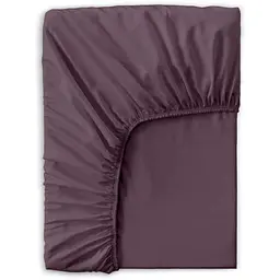 Простирадло Cosas на резинці сатин 80х190х25 plum, сливовий (32Satin_Plum_80x190x25)